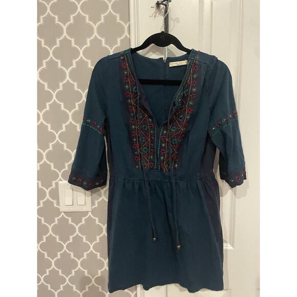 Wayward Fancies Embroidered Dress Top - Picture 1 of 2